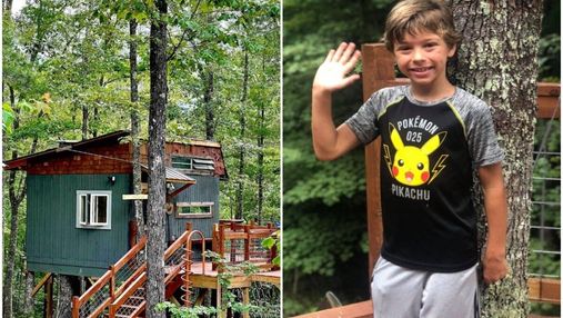 Хлопчик спроєктував будинок на дереві та здає його в оренду: мета – допомагати дітям