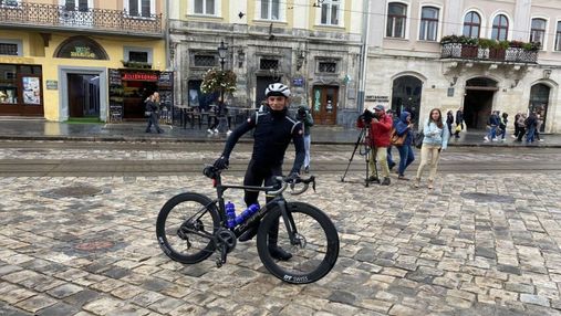 Road To Ukraine: велосипедист подолає 2 500 кілометрів, щоб допомогти дітям