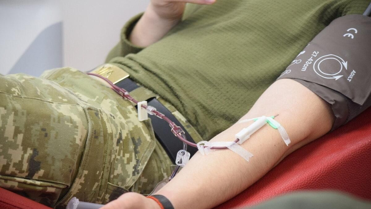Українські військові здали кров на лікування онкохворих дітей - Тренди