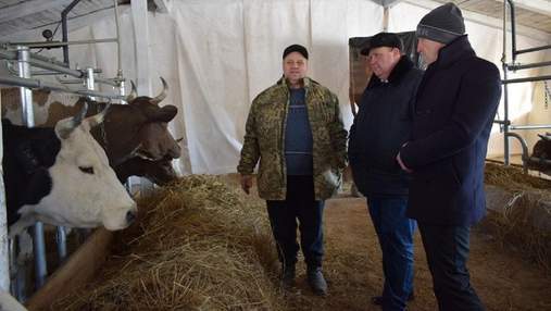 В Винницкой области открыли первую семейную молочную ферму